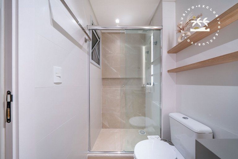 Terrazzo 408A - Apartamento 02 quartos - Acomoda até 05 pess