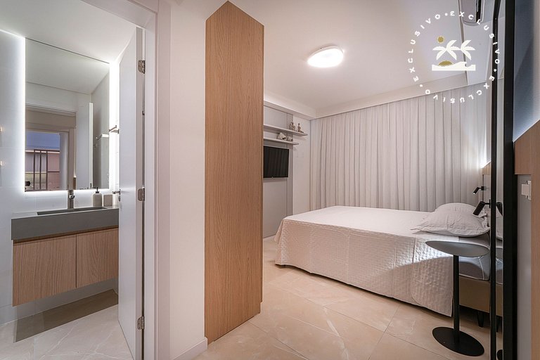 Terrazzo 408A - Apartamento 02 quartos - Acomoda até 05 pess