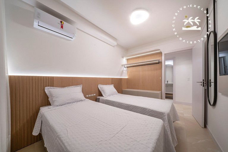 Terrazzo 408A - Apartamento 02 quartos - Acomoda até 05 pess