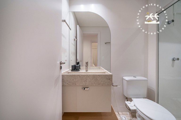 Terrazzo 408A - Apartamento 02 quartos - Acomoda até 05 pess