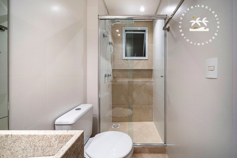 Terrazzo 408A - Apto 2 quartos em condomínio de luxo à 300 m