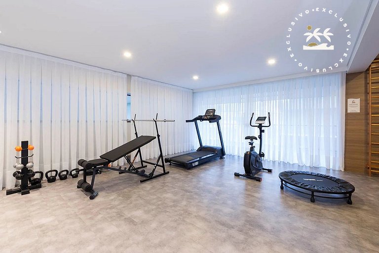 Terrazzo 408A - Apto 2 quartos em condomínio de luxo à 300 m
