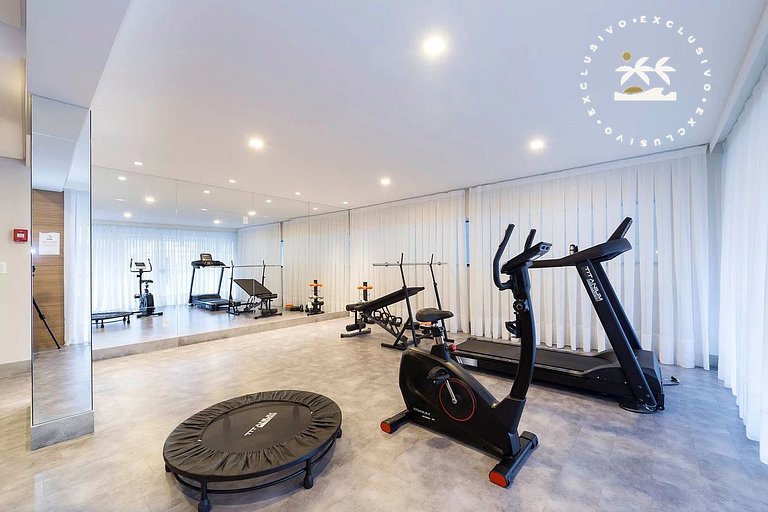 Terrazzo 408A - Apto 2 quartos em condomínio de luxo à 300 m