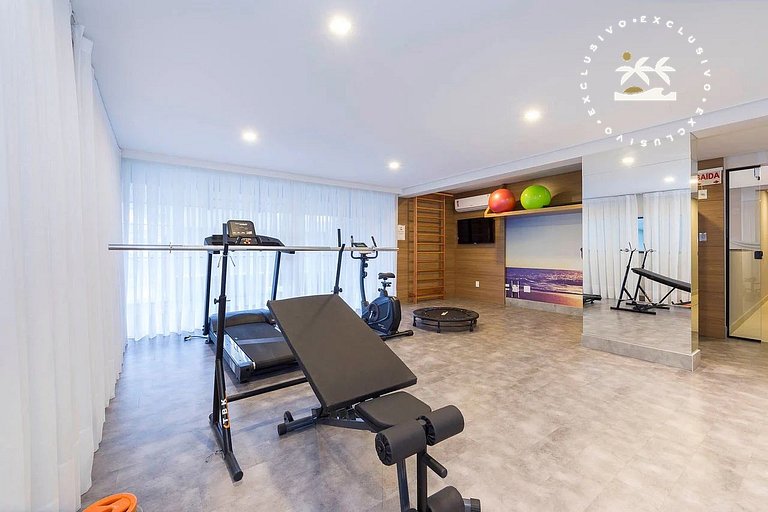 Terrazzo 408A - Apto 2 quartos em condomínio de luxo à 300 m