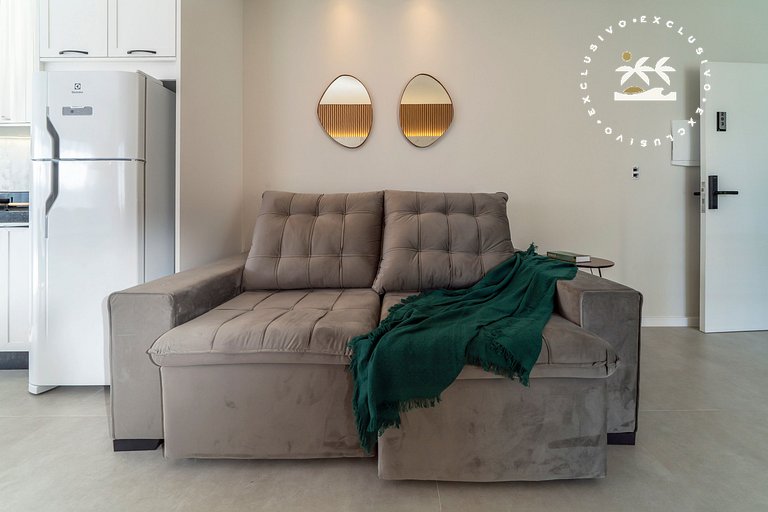 Del Mare 203 - Cobertura duplex com 2 suítes na praia de Mar