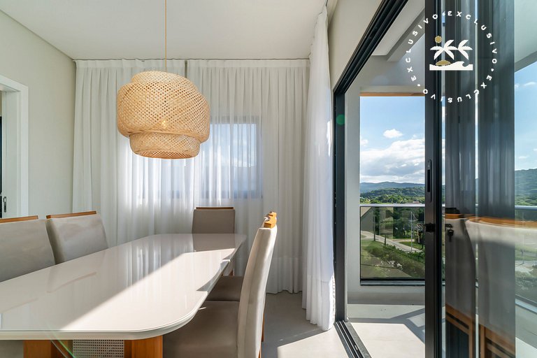 Del Mare 203 - Cobertura duplex com 2 suítes na praia de Mar