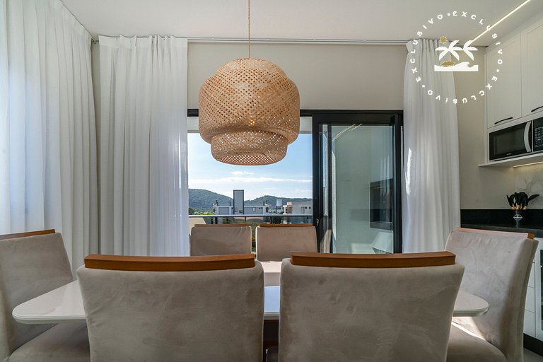 Del Mare 203 - Cobertura duplex com 2 suítes na praia de Mar