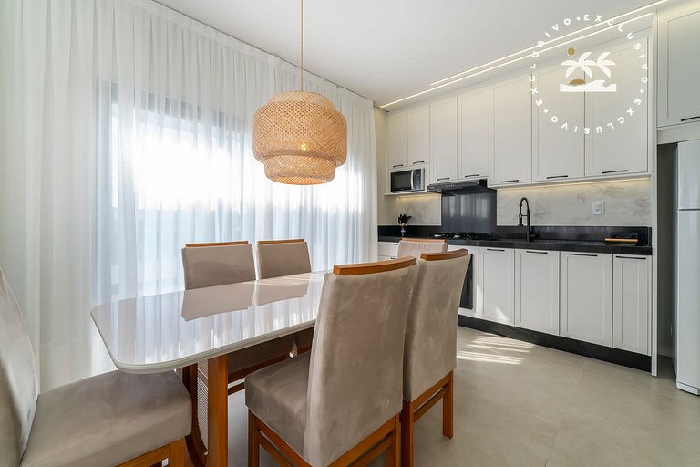 Del Mare 203 - Cobertura duplex com 2 suítes na praia de Mar
