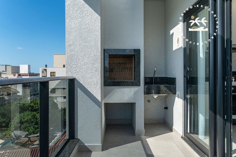 Del Mare 203 - Cobertura duplex com 2 suítes na praia de Mar