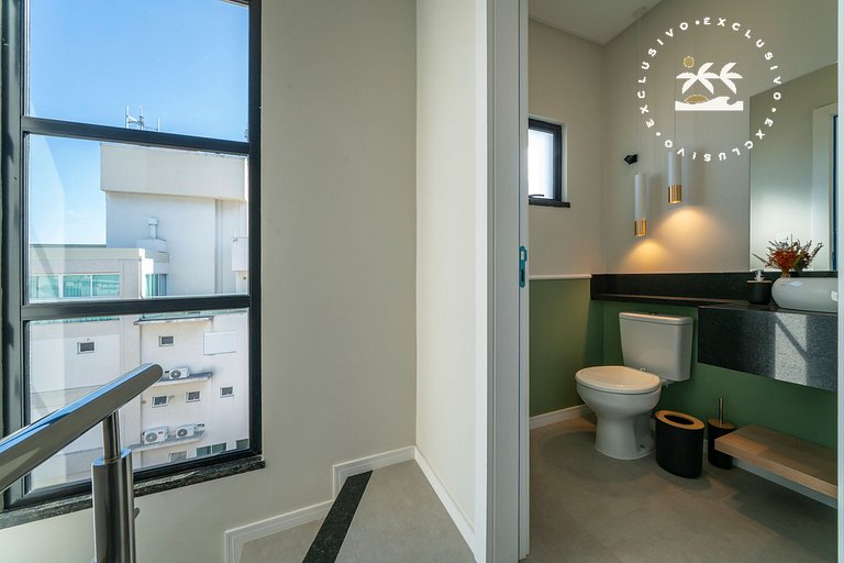 Del Mare 203 - Cobertura duplex com 2 suítes na praia de Mar