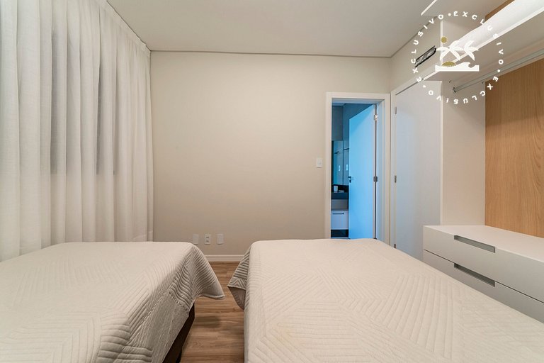 Del Mare 203 - Cobertura duplex com 2 suítes na praia de Mar