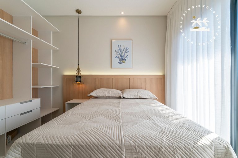 Del Mare 203 - Cobertura duplex com 2 suítes na praia de Mar