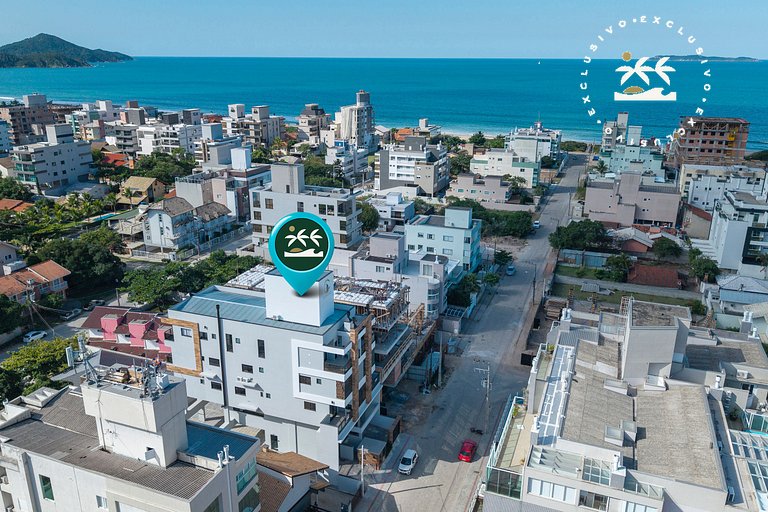 Del Mare 203 - Cobertura duplex com 2 suítes na praia de Mar