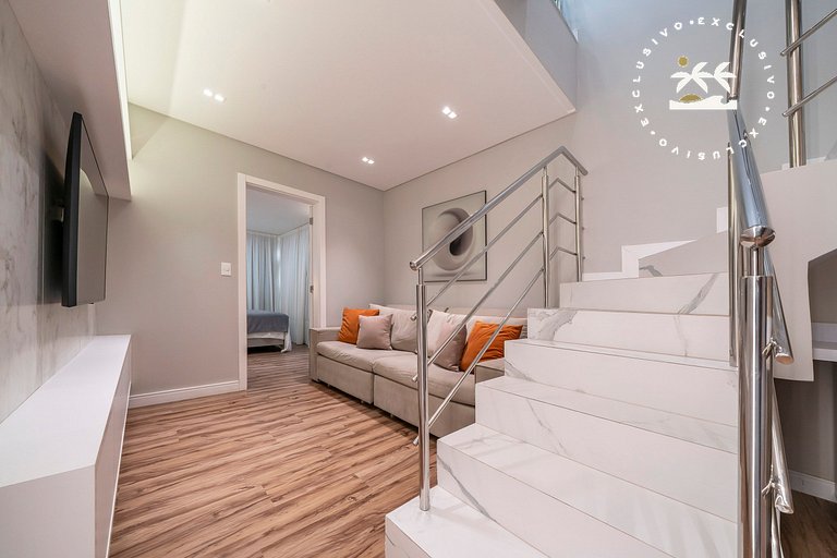 Splendour 201 - Cobertura duplex finamente mobiliada com 2 s