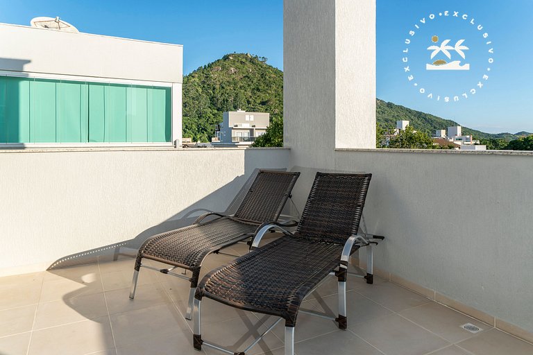Excelente cobertura duplex com jacuzzi particular, localizad