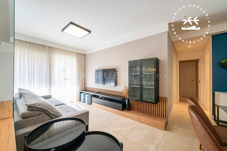Terrazo 407A - Apto 2 quartos em condomínio de luxo à 300 me