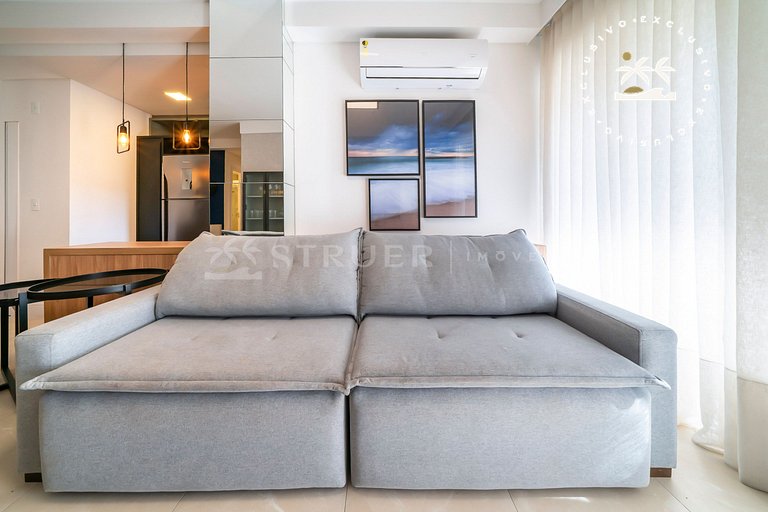 Terrazo 407A - Apto 2 quartos em condomínio de luxo à 300 me