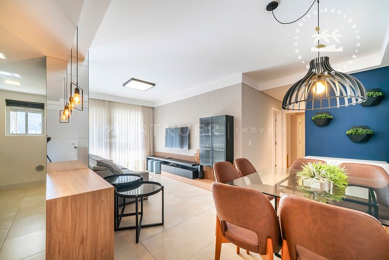 Terrazo 407A - Apto 2 quartos em condomínio de luxo à 300 me