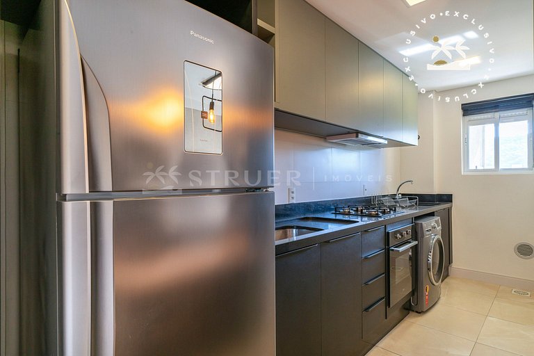Terrazo 407A - Apto 2 quartos em condomínio de luxo à 300 me