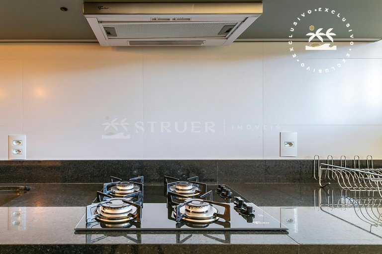 Terrazo 407A - Apto 2 quartos em condomínio de luxo à 300 me