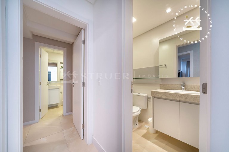 Terrazo 407A - Apto 2 quartos em condomínio de luxo à 300 me
