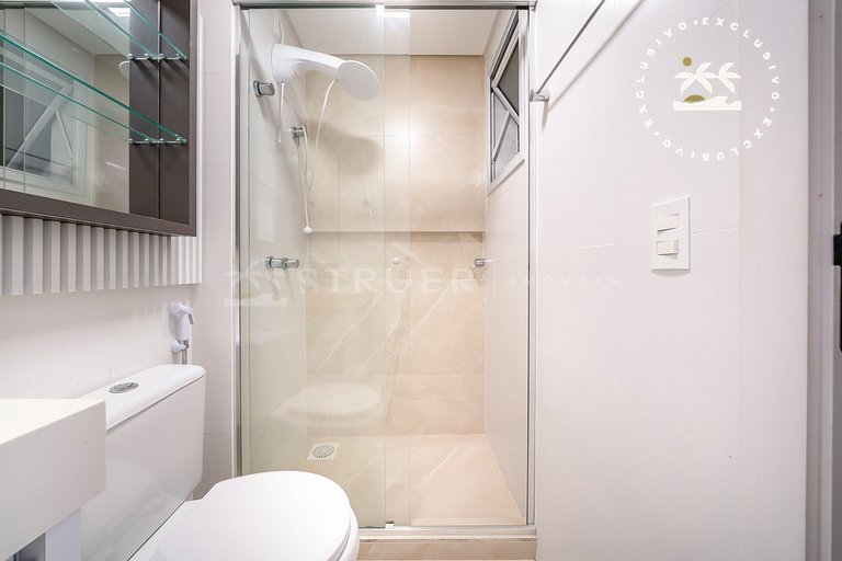 Terrazo 407A - Apto 2 quartos em condomínio de luxo à 300 me