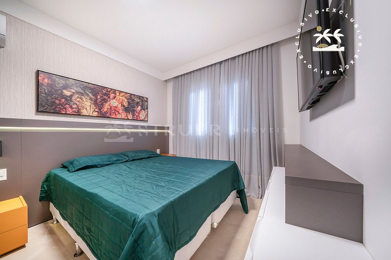 Terrazo 407A - Apto 2 quartos em condomínio de luxo à 300 me