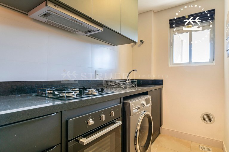 Terrazo 407A - Apto 2 quartos em condomínio de luxo à 300 me