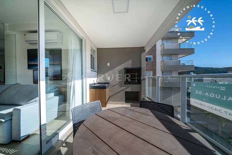 Terrazo 407A - Apto 2 quartos em condomínio de luxo à 300 me