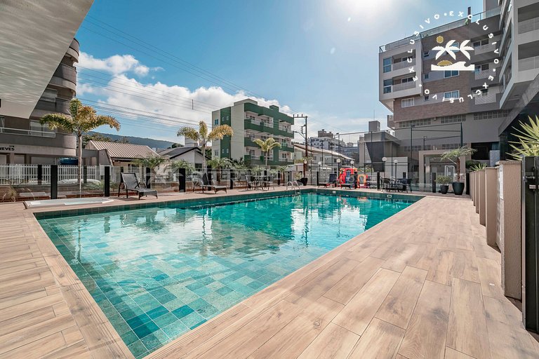 Terrazo 407B - Apto 2 quartos em condomínio de luxo à 300 me