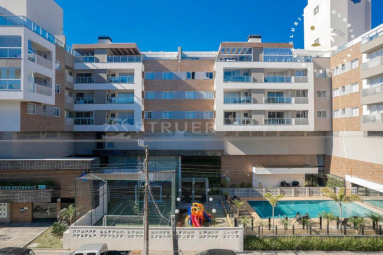 Terrazo 407B - Apto 2 quartos em condomínio de luxo à 300 me