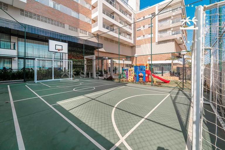 Terrazo 407B - Apto 2 quartos em condomínio de luxo à 300 me