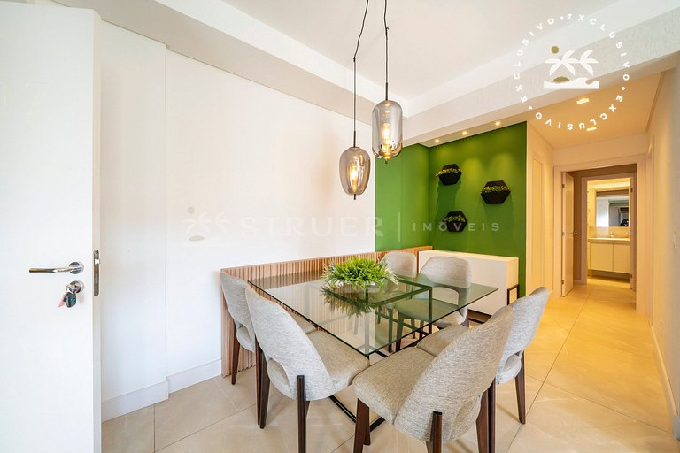 Terrazo 407B - Apto 2 quartos em condomínio de luxo à 300 me