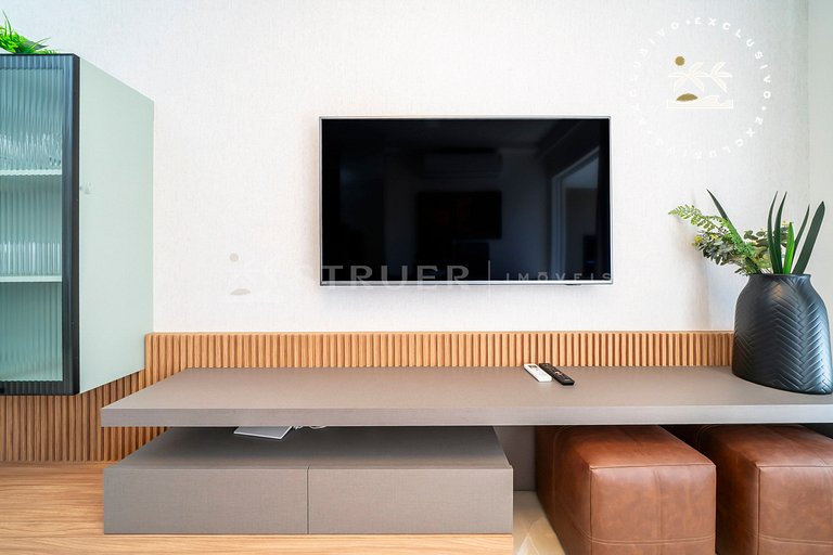 Terrazo 407B - Apto 2 quartos em condomínio de luxo à 300 me
