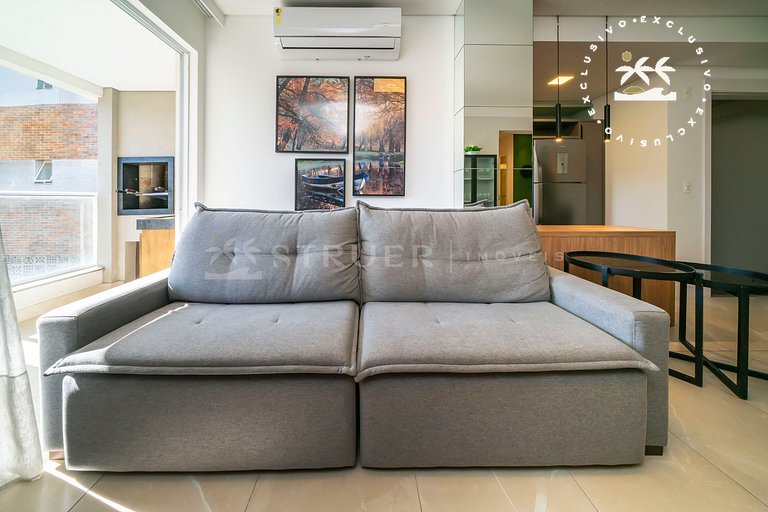 Terrazo 407B - Apto 2 quartos em condomínio de luxo à 300 me