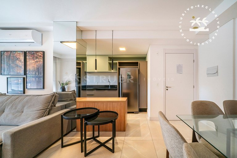 Terrazo 407B - Apto 2 quartos em condomínio de luxo à 300 me