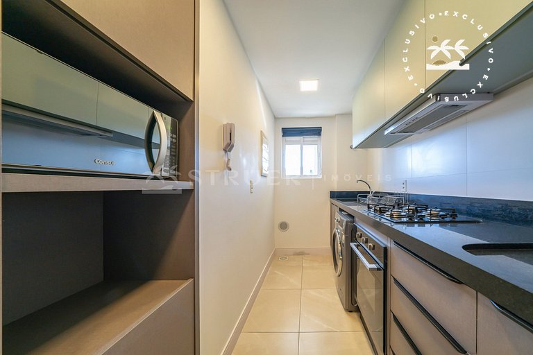Terrazo 407B - Apto 2 quartos em condomínio de luxo à 300 me