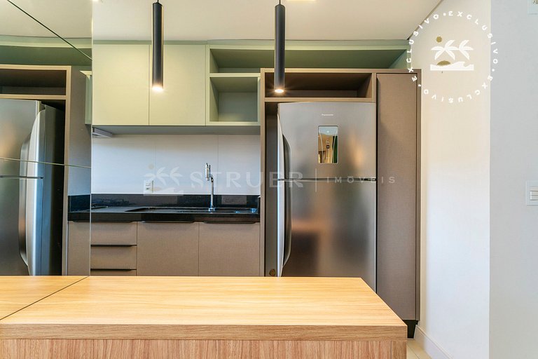 Terrazo 407B - Apto 2 quartos em condomínio de luxo à 300 me