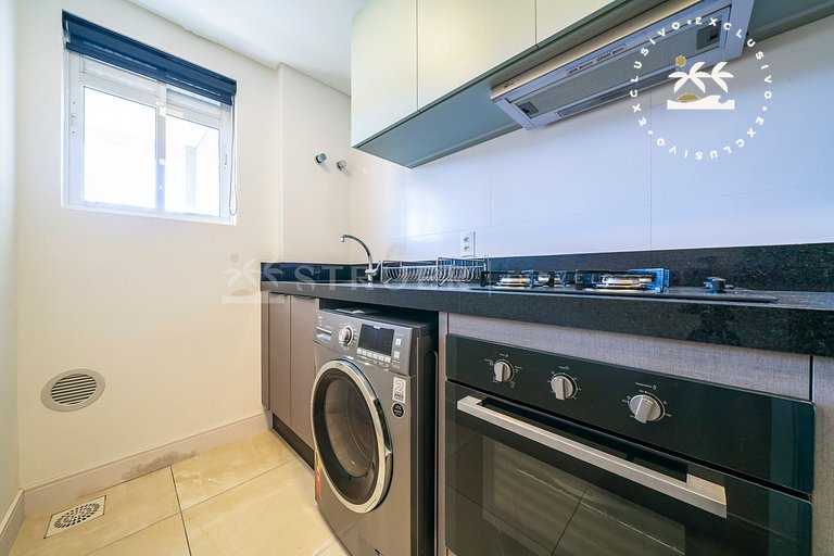 Terrazo 407B - Apto 2 quartos em condomínio de luxo à 300 me