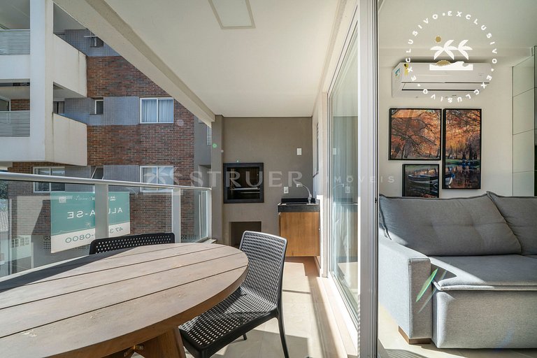 Terrazo 407B - Apto 2 quartos em condomínio de luxo à 300 me