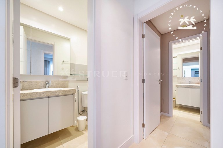 Terrazo 407B - Apto 2 quartos em condomínio de luxo à 300 me