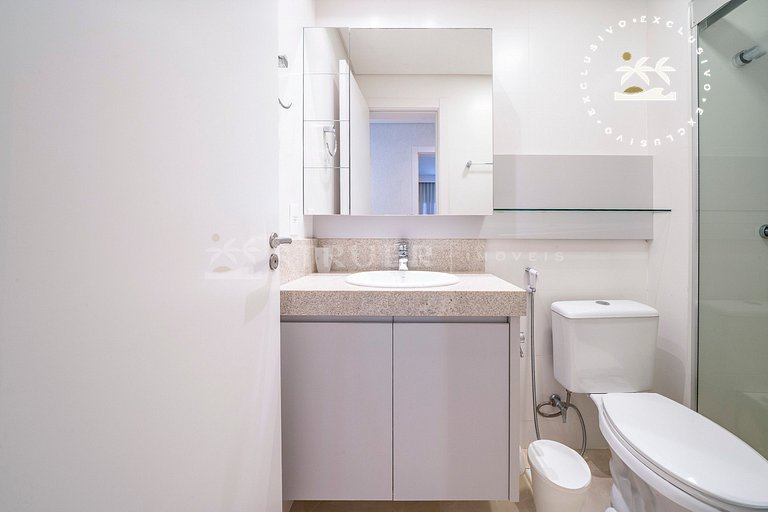 Terrazo 407B - Apto 2 quartos em condomínio de luxo à 300 me