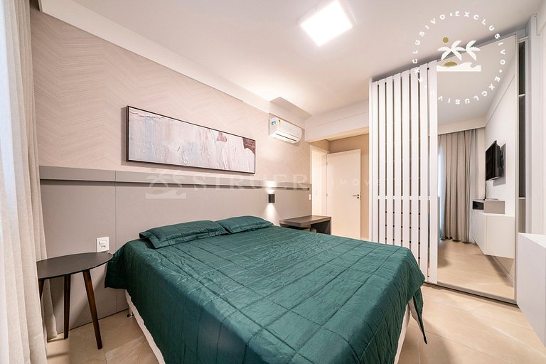 Terrazo 407B - Apto 2 quartos em condomínio de luxo à 300 me