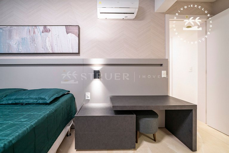 Terrazo 407B - Apto 2 quartos em condomínio de luxo à 300 me