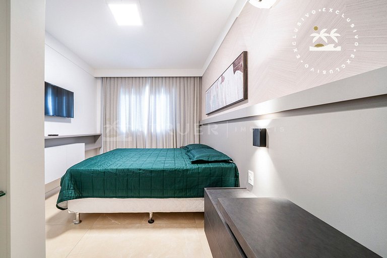 Terrazo 407B - Apto 2 quartos em condomínio de luxo à 300 me