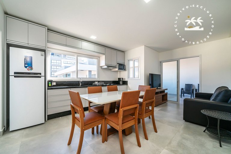 Solar do Atlântico 214 - Excelente apartamento duplex com 2