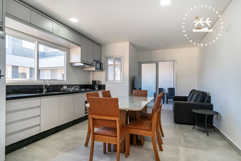 Solar do Atlântico 214 - Excelente apartamento duplex com 2