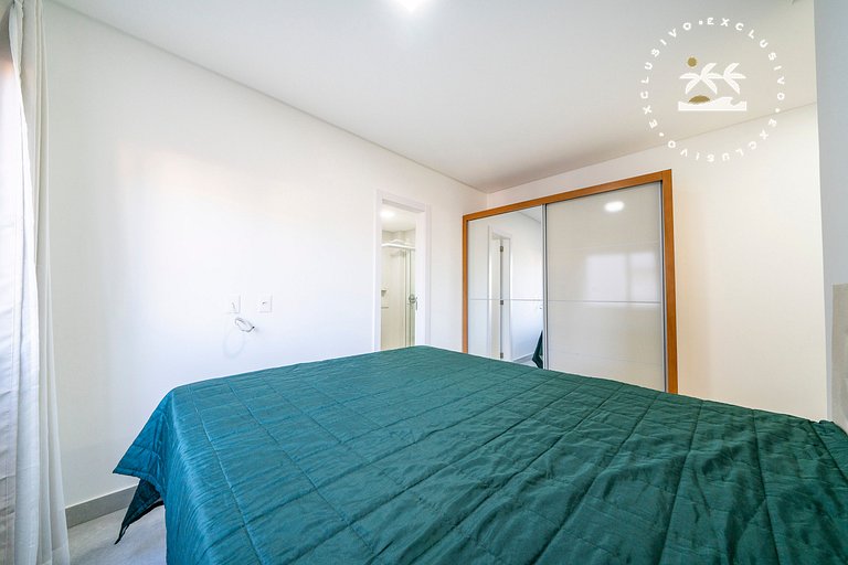 Solar do Atlântico 214 - Apto duplex 2 suítes à beira mar da