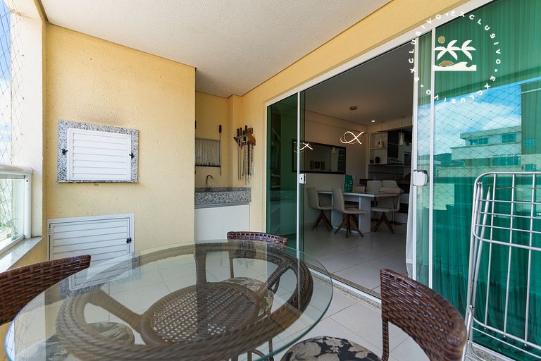 Res. William 308 - 2 Quartos - 1 Vaga de Garagem | Praia de