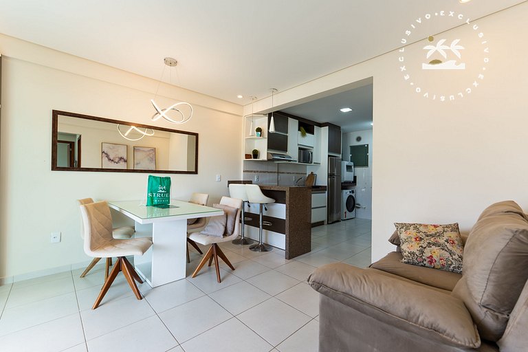 Res. Wilian 308 - Apto 2 quartos em Bombas